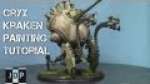 How to Paint A Cryx Kraken part 3/3