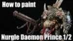 How to paint a Nurgle Daemon Prince?