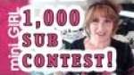 miniGIRL #15: 1,000 Subscription Contest with Prizes! THANK YOU EVERYBODY 