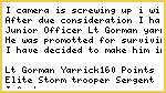 Update, on kasrkin Sergent