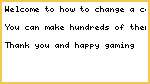 how to change catachan man into female