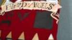 Jawaballs paints a full sized Blood Angels banner