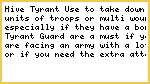 Hive Tyrant Tactica