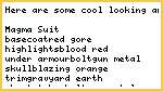 Space Marine Extreme Enviroment Colour Scheme