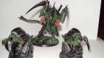 Hive tyrant with Hive guards finished