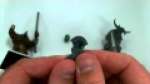 Using Green Stuff to create an area for a magnet