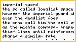 imperial vs space marine story line/battle