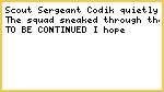 Tactical Work (40k Short Story)