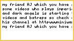 check out razek2648 channel