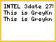 GreyKnight678 Intel