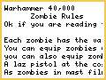 40K Zombie Survival!