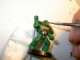 How to paint solar-flared lenses