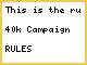 40k map campaign rules