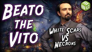 White Scars vs Necrons Warhammer 40k Battle Report - Beato the Vito Ep 22