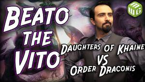 Daughters of Khaine vs Order Draconis Age of Sigmar Battle Report - Beato the Vito Ep 27
