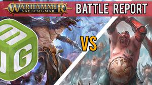 NEW Ogor Mawtribes vs Disciples of Tzeentch Age of Sigmar 3rd Edition Battle Report Ep 147