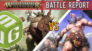 Sons of Behemat vs Maggotkin of Nurgle Age of Sigmar 3rd Edition Battle Report Ep 149