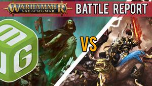 Nighthaunt vs Slaves to Darkness Age of Sigmar 3rd Edition Battle Report Ep 178