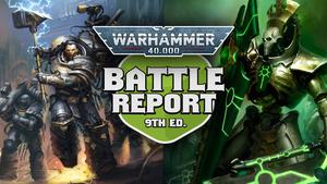 Iron Hands vs Necrons Warhammer 40k 9th Edition Battle Report Ep 298