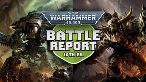 Imperial Knights vs Orks Warhammer 40k 10th Edition Battle Report Ep 22