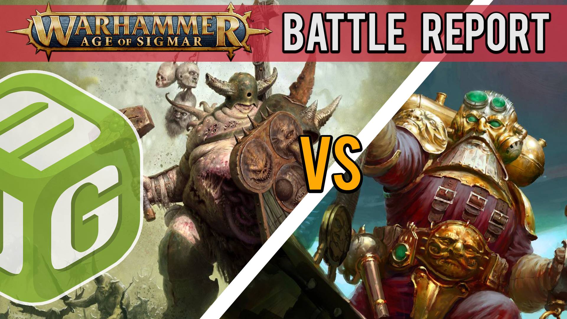 Maggotkin vs Kharadron Overlords Age of Sigmar Battle Report Ep 52