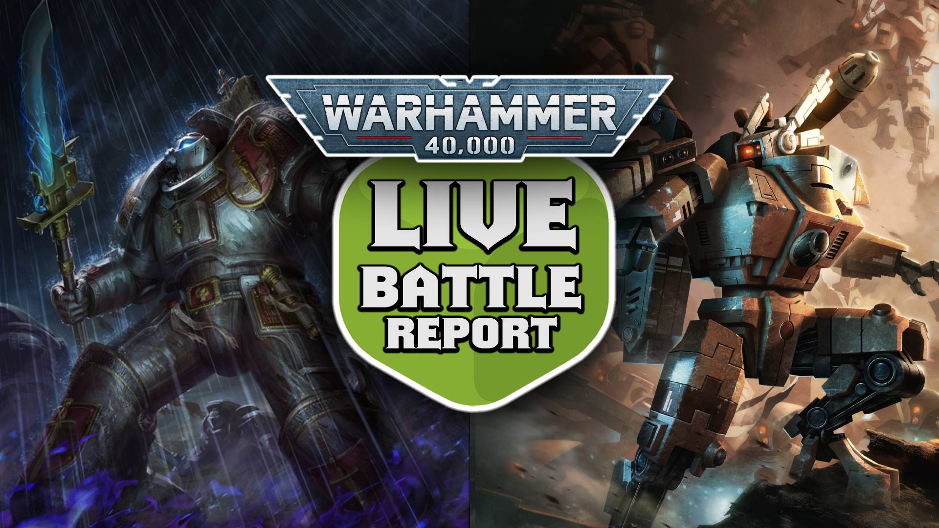 Lists for Grey Knights vs T'au Warhammer 40k Live Battle Report