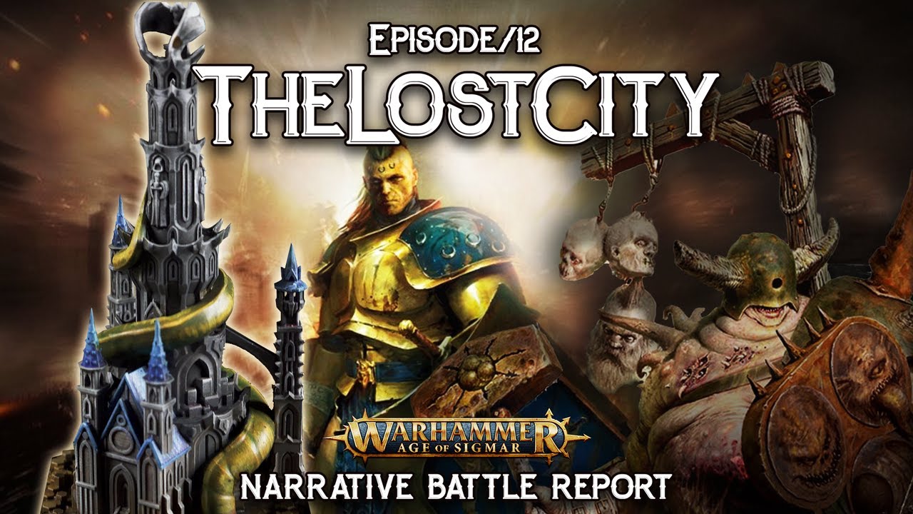 Army Lists for Maggotkin vs Stormcast Eternals Age of Sigmar Battle Report - The Lost City Ep 12