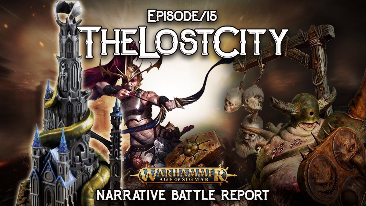 Army Lists for Daughters of Khaine vs Maggotkin Age of Sigmar Battle Report - The Lost City Ep 15