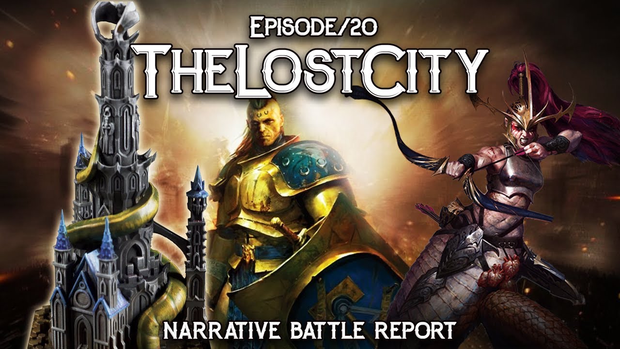 Army Lists for Hedonites of Slaanesh vs Stormcast Eternals Age of Sigmar Battle Report - The Lost City Ep 20