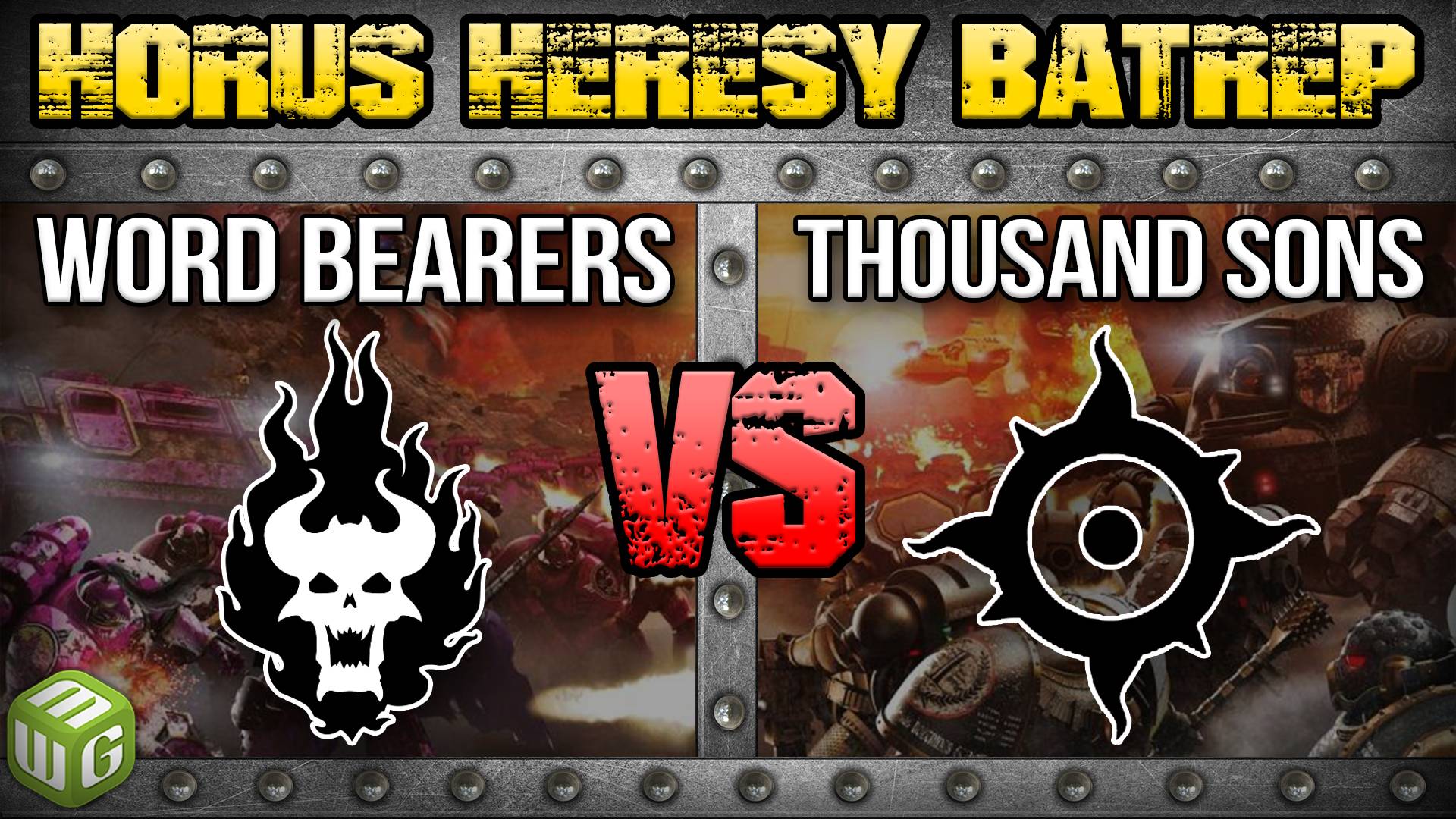 Army Lists for Word Bearers vs Thousand Sons Horus Heresy 2.0 Battle Report Ep 117