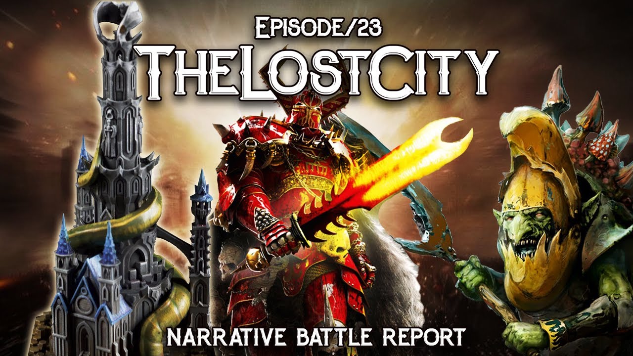 Army Lists for Gitz vs Slaves to Darkness Warhammer Age of Sigmar 3rd Edition Battle Report - The Lost City Ep 23