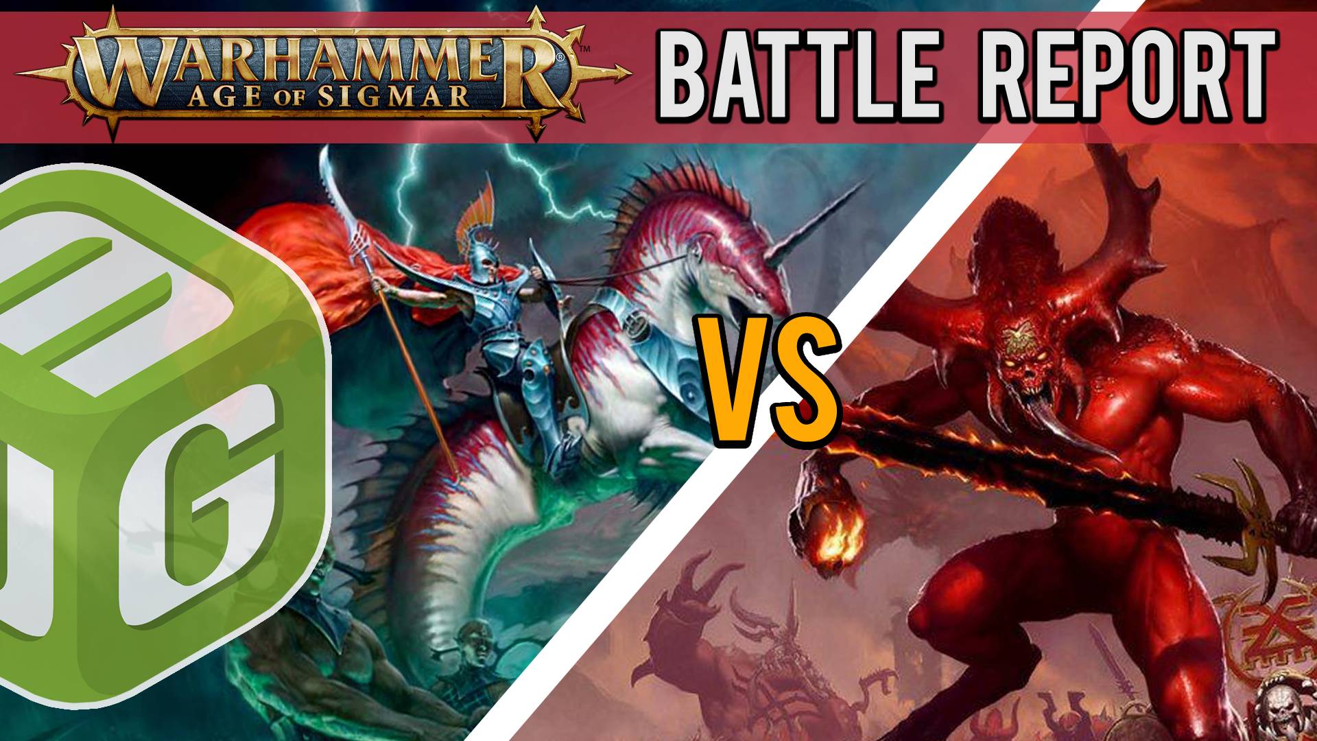 Army Lists for Blades of Khorne vs Idoneth Deepkin Age of Sigmar 3rd Edition Battle Report Ep 199