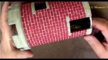 How to Make a Round Brick House from an Apple Juice Can for War Gaming Terrain