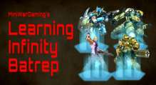 PanOceanian (Acontecimento) vs HaqqIslam Infinity Battle Report - Learning Infinity Batrep Ep 2