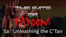 Unleashing the C'Tan (Mission 5a) - The Fate of Fayoom Tyranid Necron Narrative Campaign