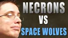 Necrons vs Space Wolves Warhammer 40kk Battle Report - Beat Matt Batrep Ep 69