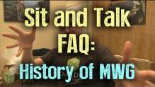 Sit and Talk FAQ:   History of MiniWarGaming