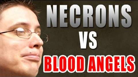 Blood Angels vs Necrons Warhammer 40kk Battle Report - Beat Matt Batrep Ep 73