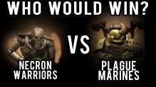 Necron Warriors vs Plague Marines Warhammer 40k Battle Report - Who Would Win Ep 29