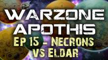 Necrons vs Eldar Warhammer 40k Battle Report - Warzone Apothis Ep 17
