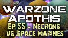 Necrons vs Space Marines Warhammer 40k Battle Report - Warzone Apothis Ep 55