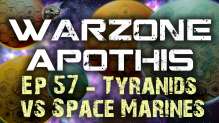 Tyranids vs Space Marines Warhammer 40k Battle Report - Warzone Apothis Ep 57