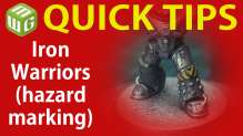 Quick Tip: Iron Warriors (hazard marking)