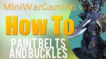 How To: Paint Belts and Buckles