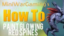 How To: Paint Glowing Red Spines