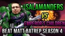 30k Salamanders vs Emperor's Children Horus Heresy Battle Report - Beat Matt Batrep Ep 9