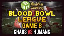Blood Bowl League Game 8 - Chaos vs Humans 
