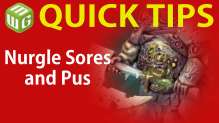 Quick Tip: Nurgle Sores and Pus