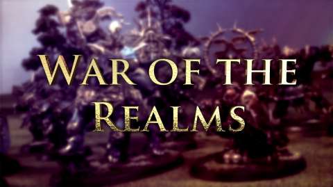 Chaos vs Dark Elves Age of Sigmar Battle Report - War of the Realms Ep 105