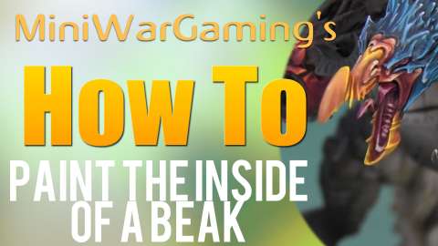 How to: Paint the Inside of a Beak